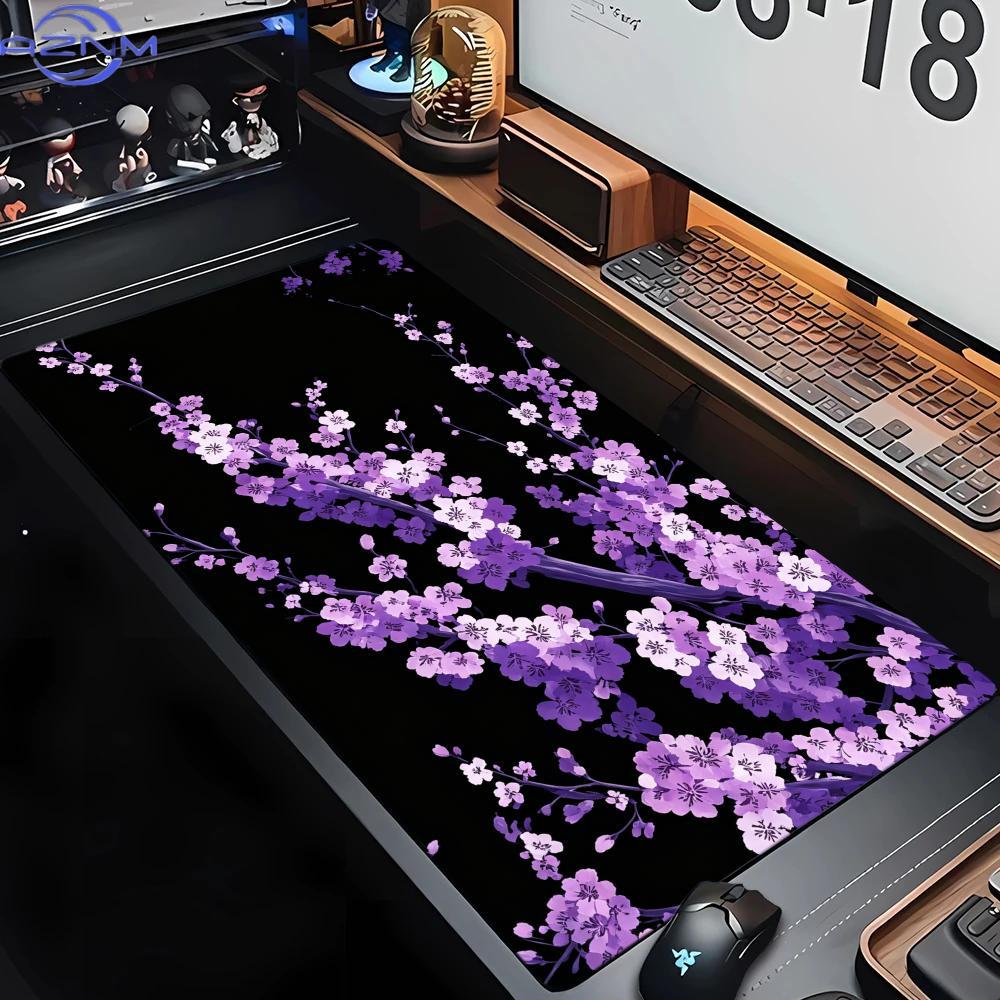 Tradescantia Purple - Коврик для мыши с фиолетовыми цветами